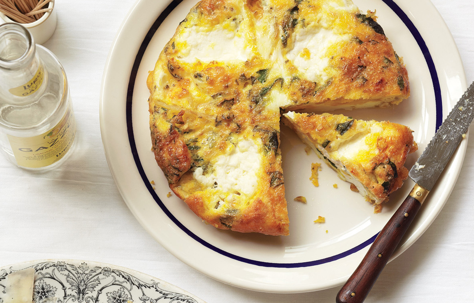Herb and Onion Frittata