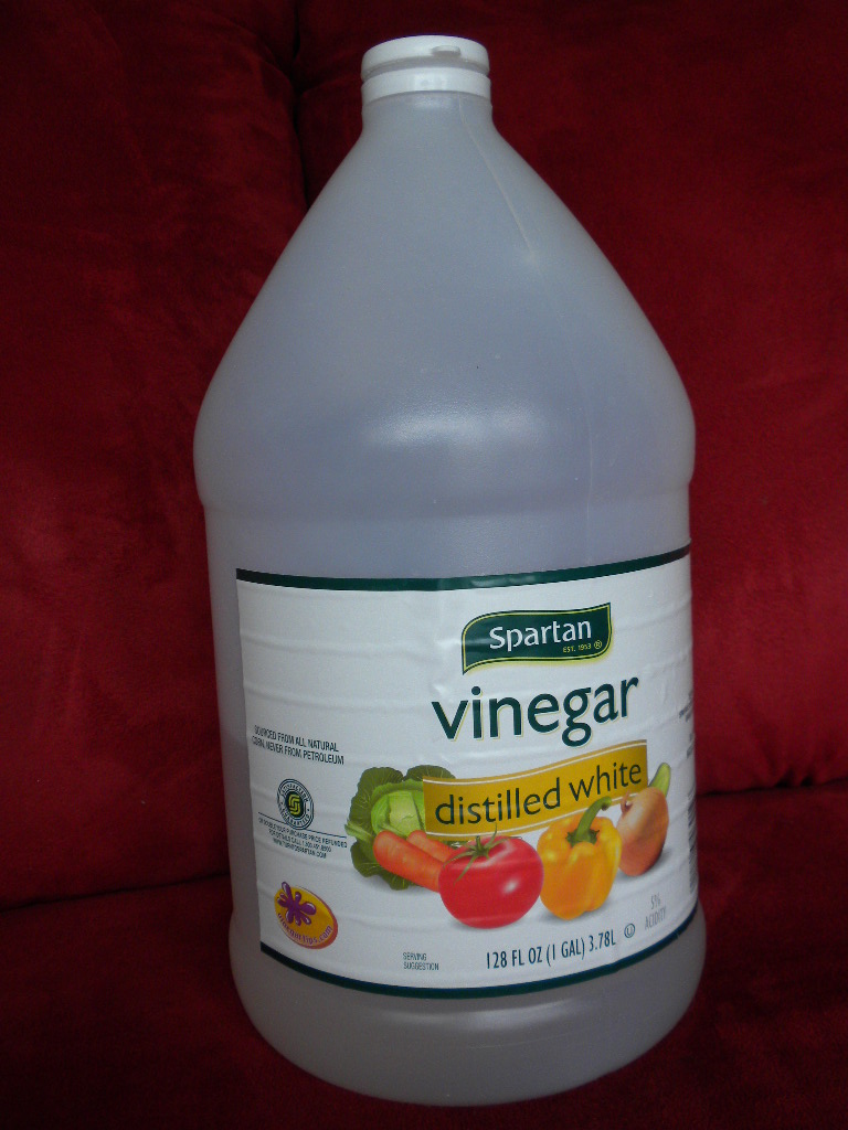 vinegar organic weed killer removal