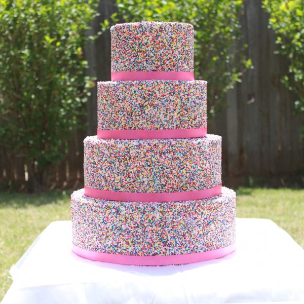 Sprinkled Cake